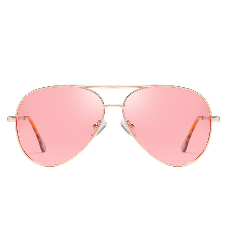 عینک آفتابی خلبانی مدل ST5924C86 Bright Gold Ocean Punch