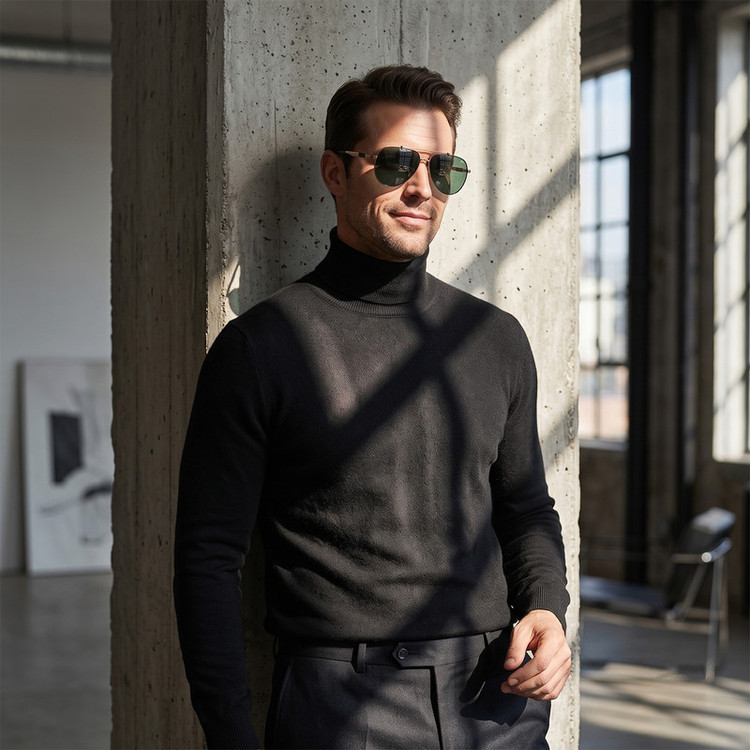 عینک آفتابی مردانه آلبرت وگ مدل 6322C93-P131 Polarized Avantgarde Visionary