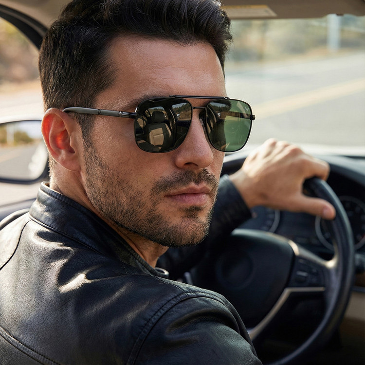 عینک آفتابی خلبانی (Aviator) مردانه آلبرت وگ مدل 6320C04P144 Avantgarde Visionary