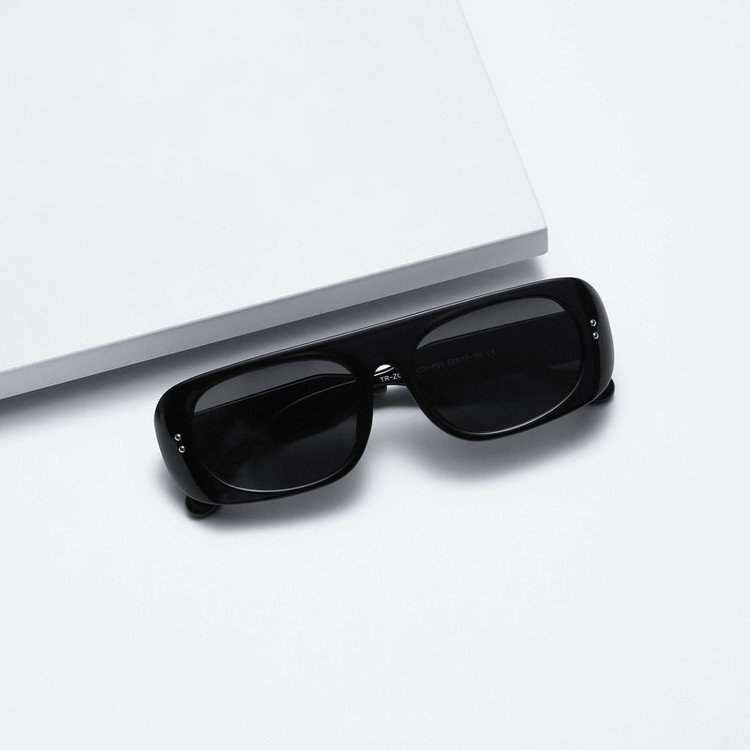 عینک آفتابی فریم خاص مدل TRZC108C01-P01 Polarized Obsidian