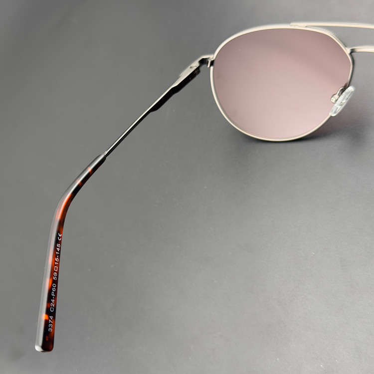 عینک آفتابی خلبانی (Aviator) مدل P3374-C24-P60 Polarized