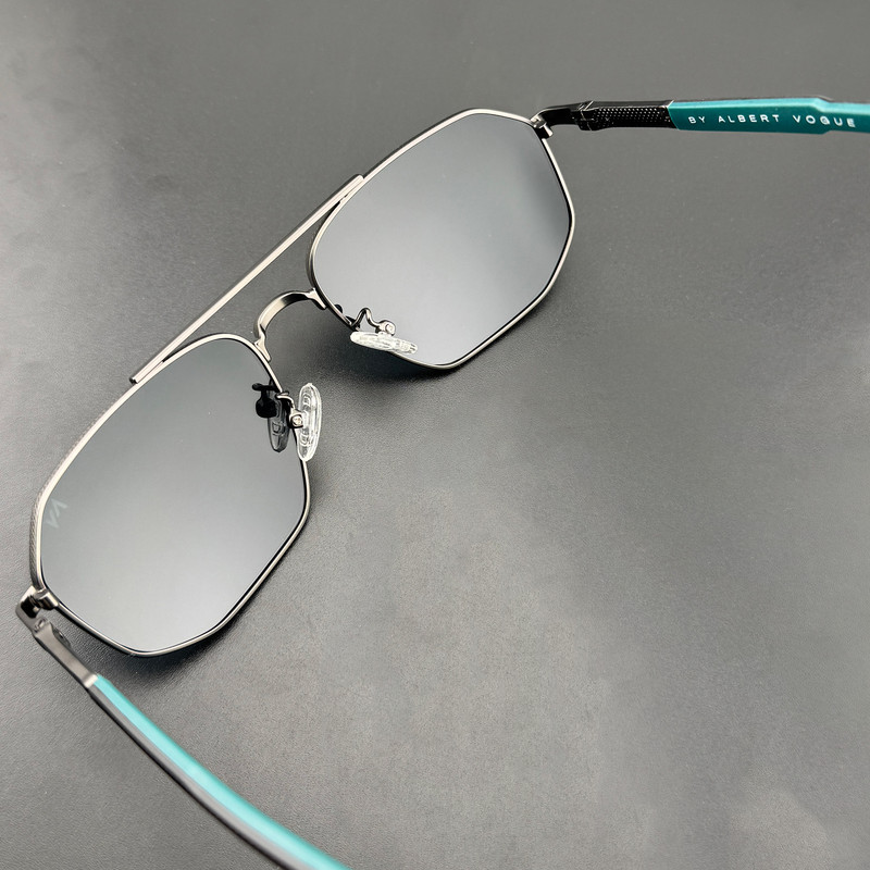 عینک آفتابی خلبانی (Aviator) مردانه آلبرت وگ مدل 6314C104P131 Avantgarde Visionary