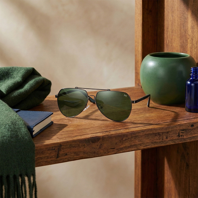 عینک آفتابی مردانه آلبرت وگ مدل JS8527C85P144 Acetate Avantgarde Visionary