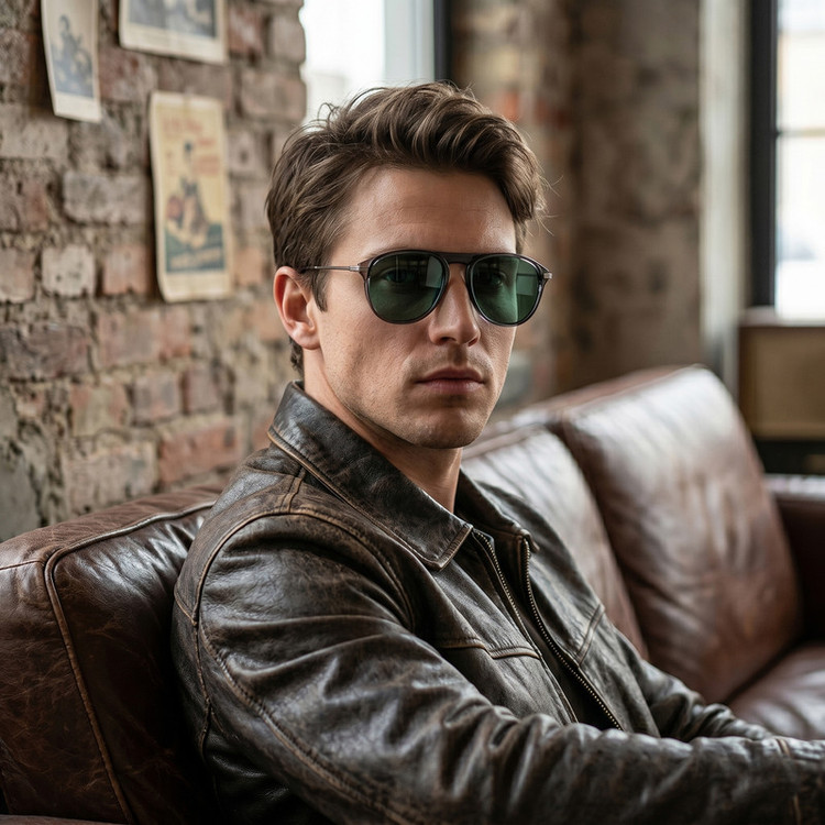 عینک آفتابی خلبانی (Aviator) مدل P3365-C25-P91 Polarized