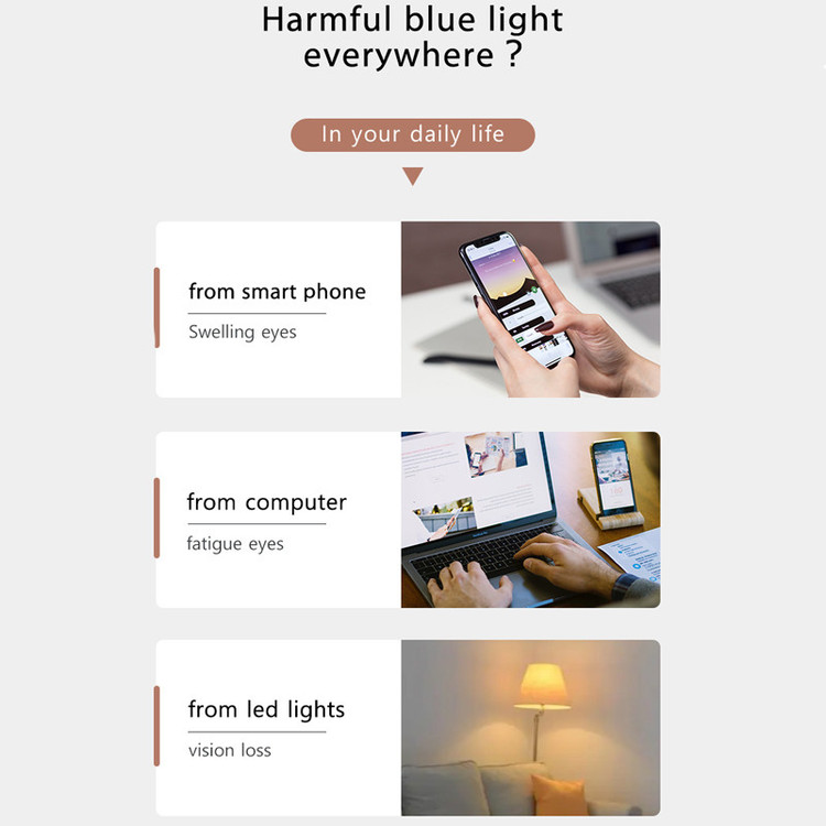 عینک محافظ چشم مدل TR3514 C86 Anti Blue Light