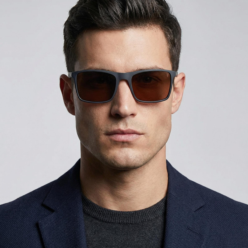 عینک آفتابی مستطیلی مورل مدل 78082C5POLARIZED
