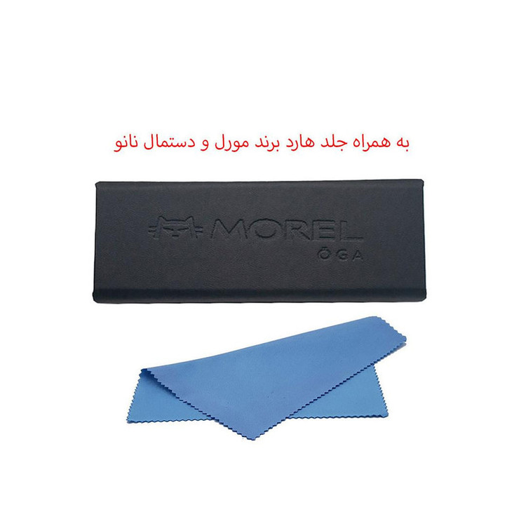 عینک آفتابی مستطیلی مورل مدل پلاریزه 26854C2RE