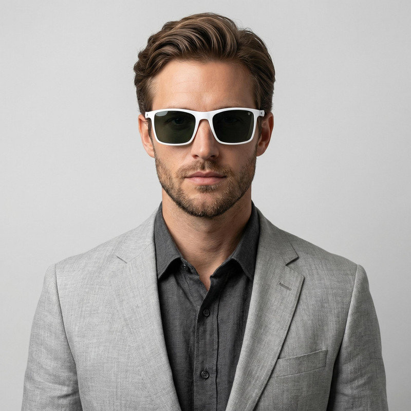 عینک آفتابی مستطیلی مورل مدل 78082C3POLARIZED