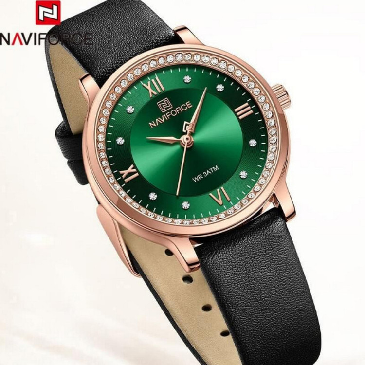 ساعت مچی عقربه ای زنانه نیوی فورس مدل NF 5036 RG
