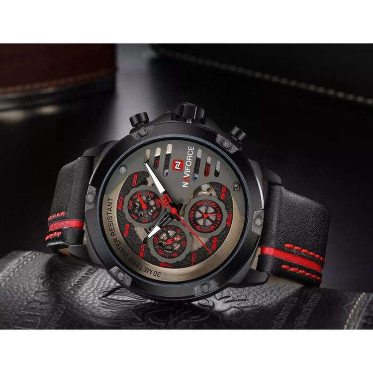ساعت مچی عقربهای مردانه نیوی فورس مدل NF9110-R