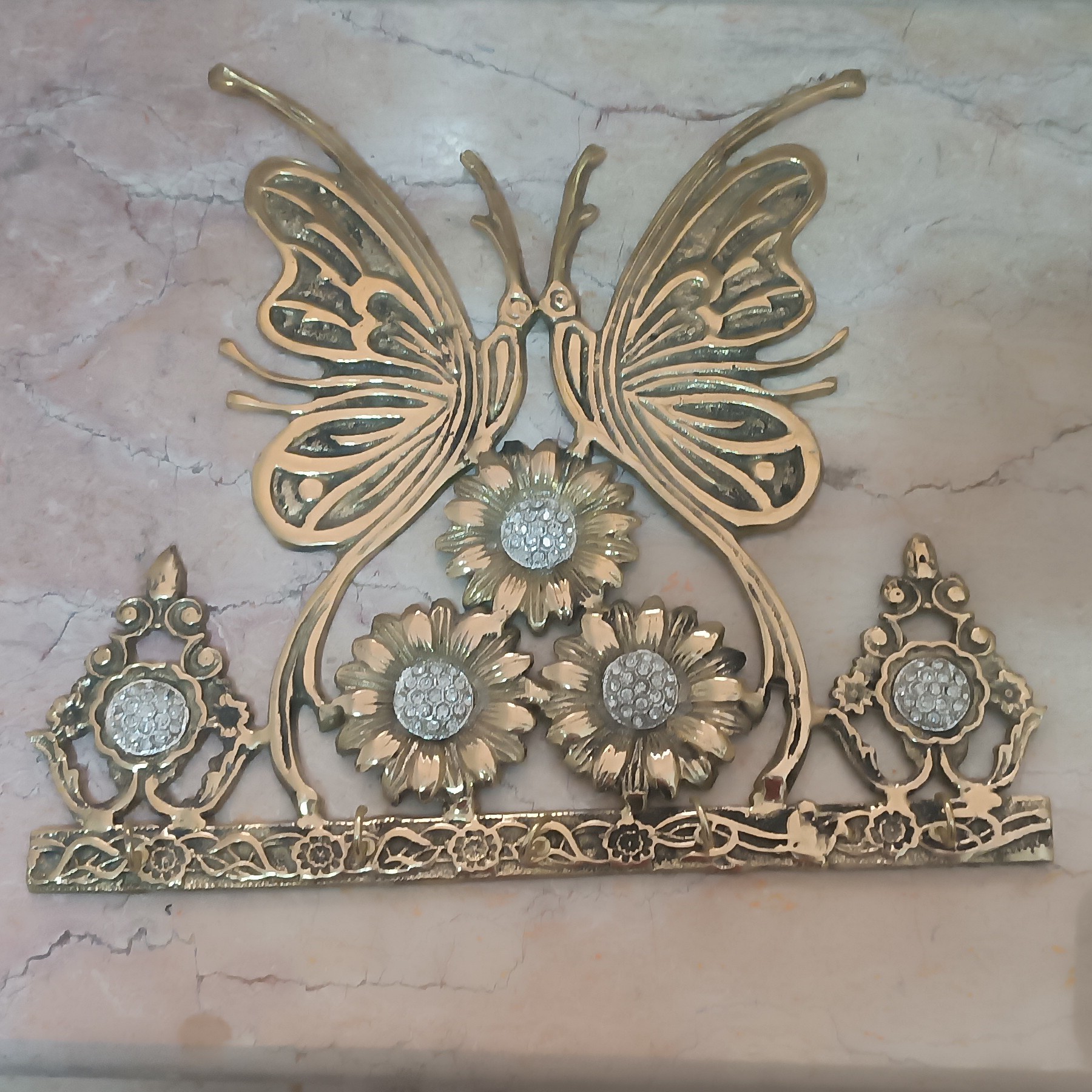 جاکلیدی پروانه برنجی کد 580