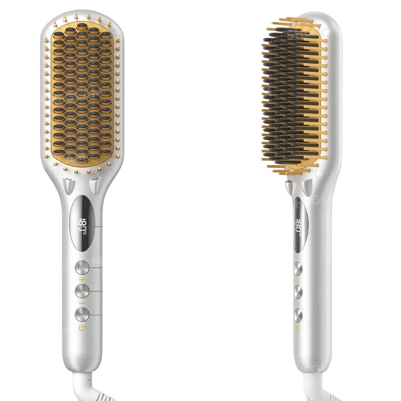 برس حرارتی حرفه ای شیگلم مدل Sleek Chic Triple Grip