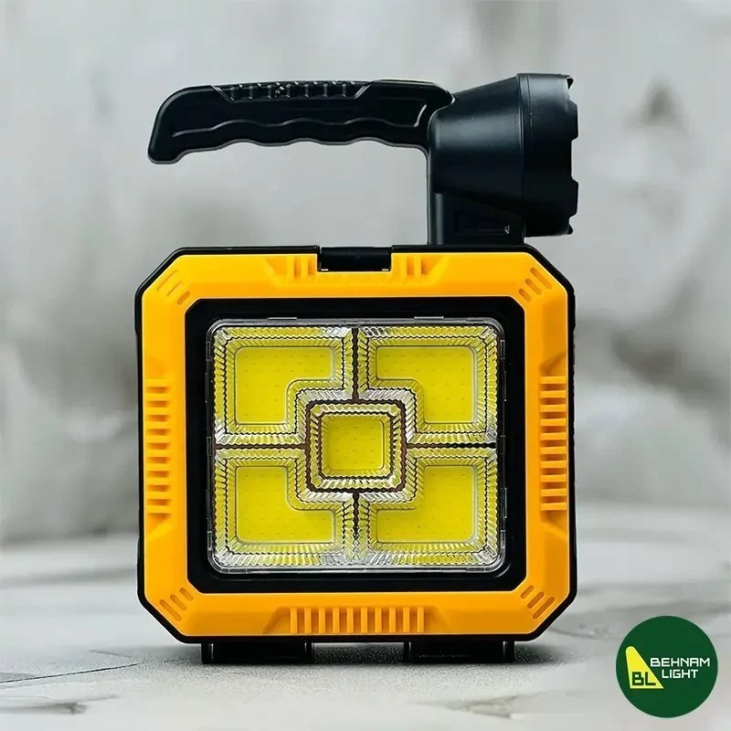 چراغ خورشیدی قابل حمل مدل C7739 با جعبه ابزار