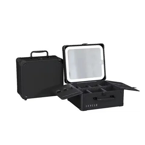 کیف لوازم آرایش لولو مدل LEVELO ELITE با آینه چراغ دار