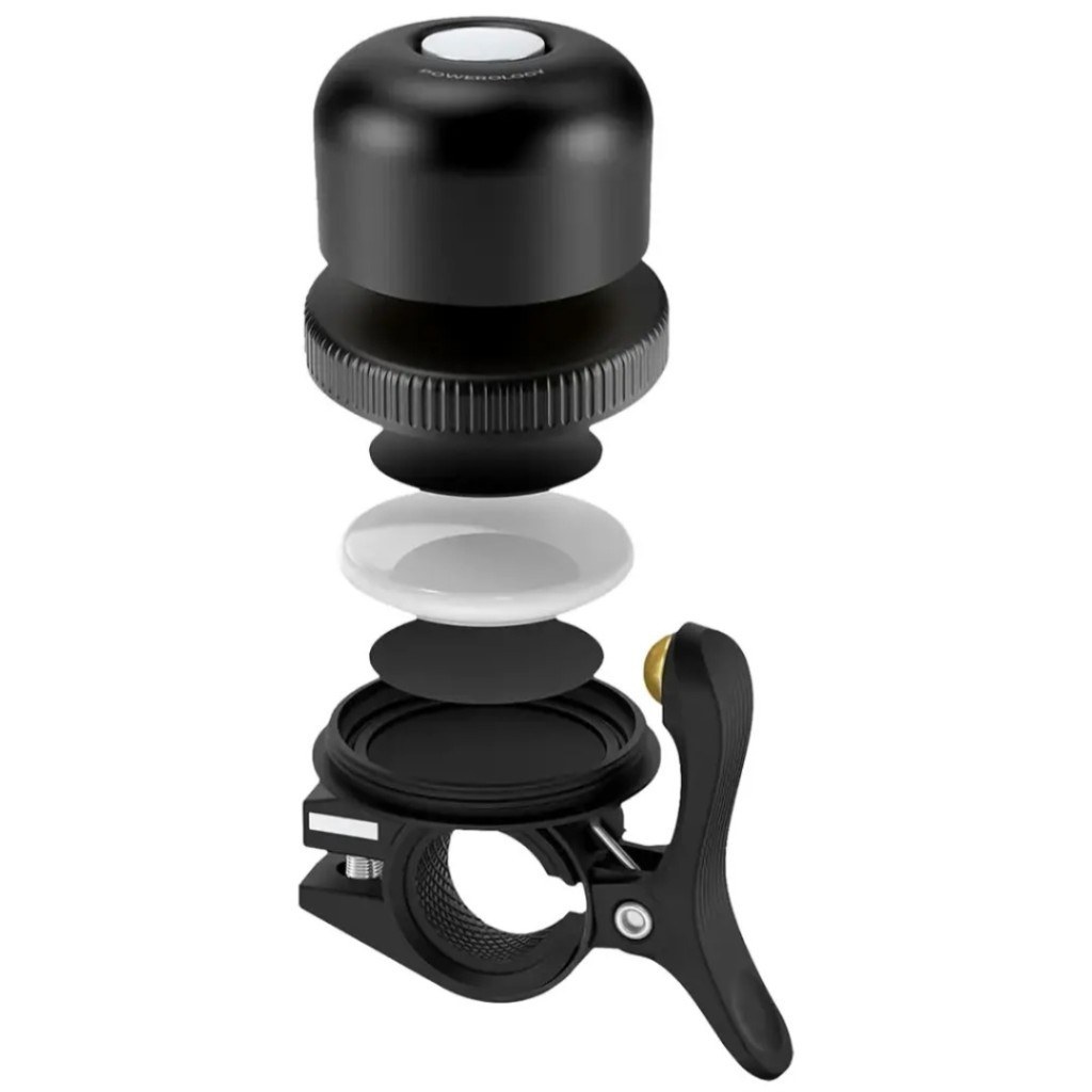 زنگ دوچرخه و اسکوتر پاورولوژی قابلیت رهگیری با موبایل مدل Powerology PPBCHAX3