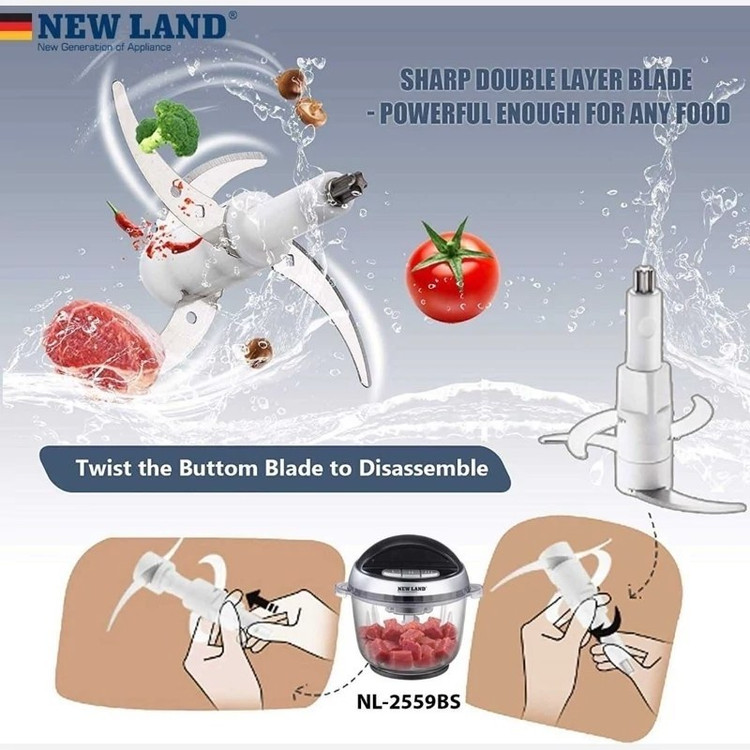 خرد کن نیولند مدل NL2559BS
