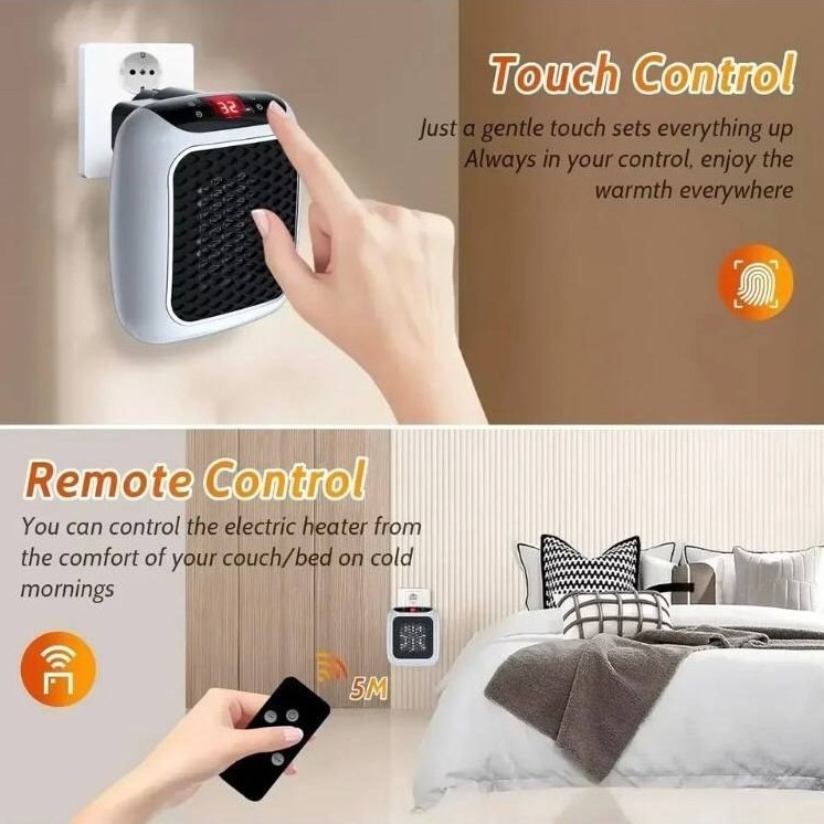 فن هیتر مدل HANDY HEATER ریموت دار