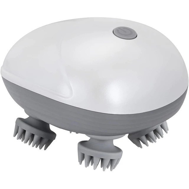 ماساژور شارژی سر اسکالپ تخم مرغی جعبه مشکی Scalp massager مدل Cost-701