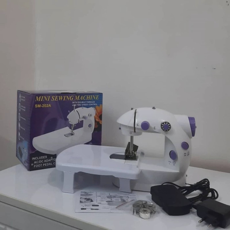 چرخ خیاطی میزدار مینی مدل SM202A