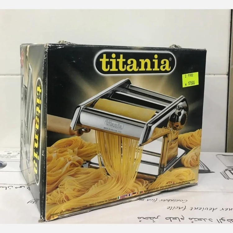 دستگاه خمیر پهن کن و رشته کن titania اصل ایتالیا