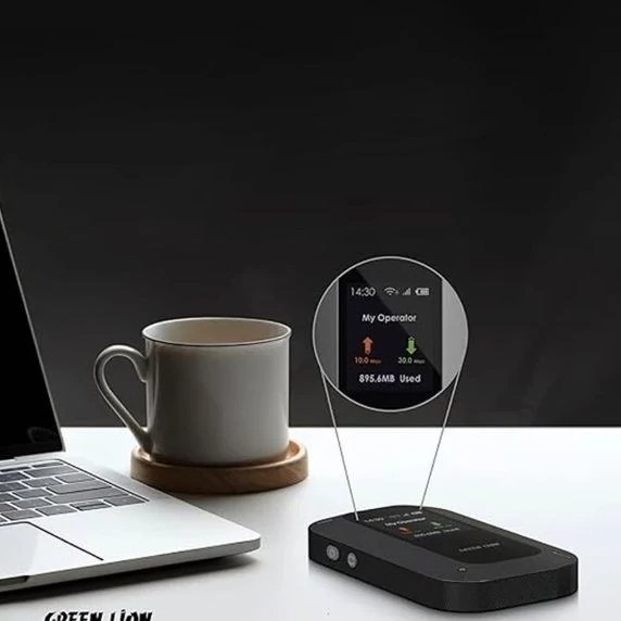 مودم جیبی همراه گرین لاین - Portable MiFi Router 4G / Green Lion Portable MiFi Router 4G