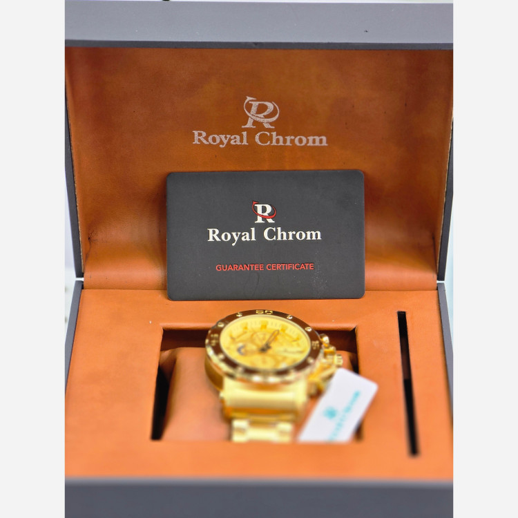 ساعت مردانه رویال کروم (Royal Chrom) اورجینال شرکتی