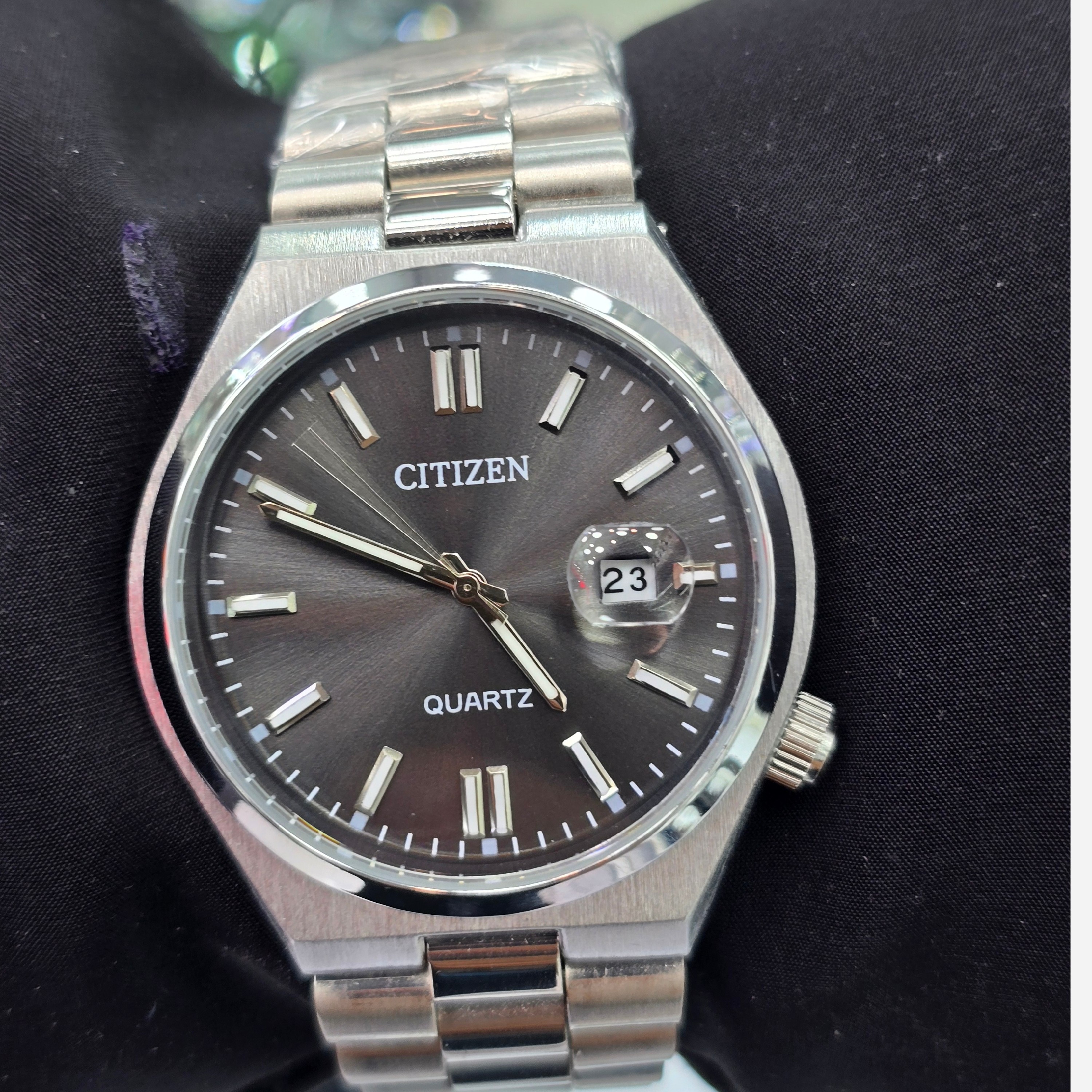 ساعت مچی مردانه سیتیزن Citizen رنگ ثابت سیلور