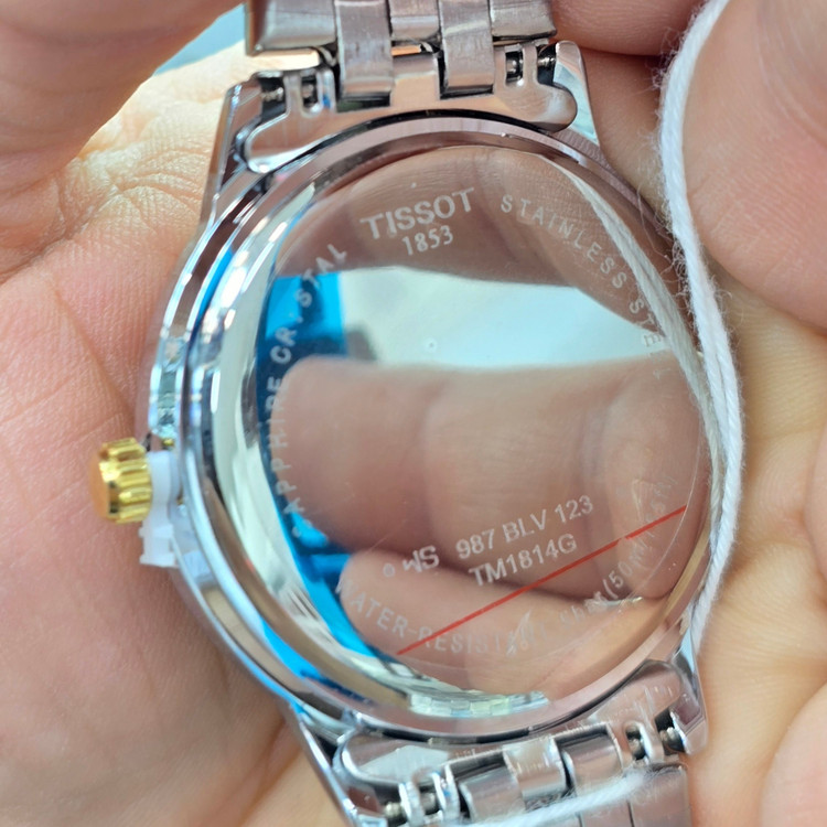 ساعت مچی مردانه تیسوت موتور ژاپنی اصل ضدآب
