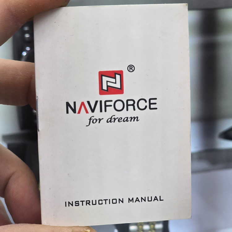 ساعت مردانه ناوی فورس Naviforceمشکی سه موتوره