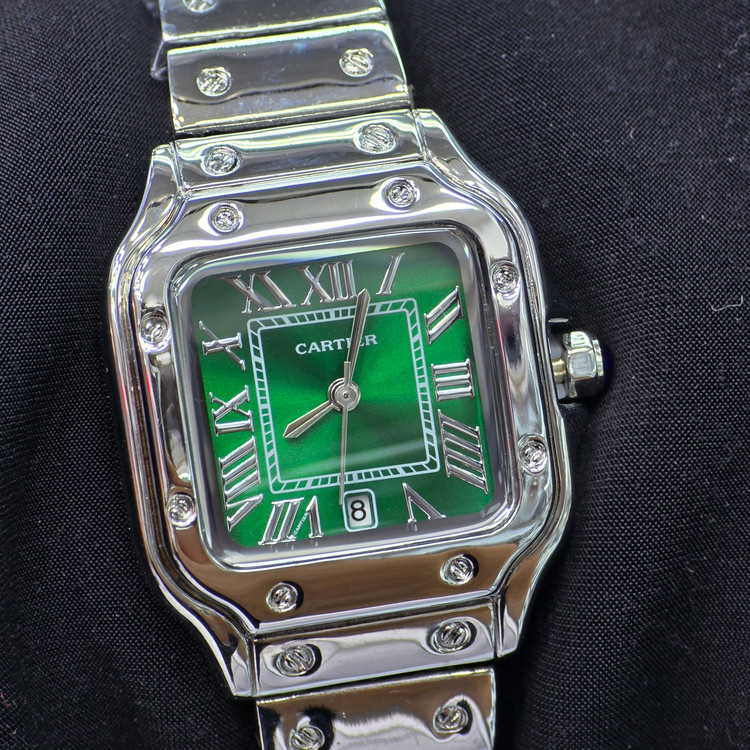 ساعت مچی زنانه کارتیر موتور ژاپن تقویم دار