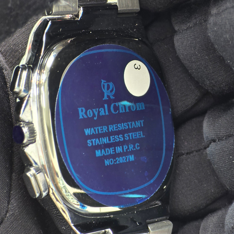 ساعت مچی مردانه رویال کروم(Royal Chrom)سبز یشمی