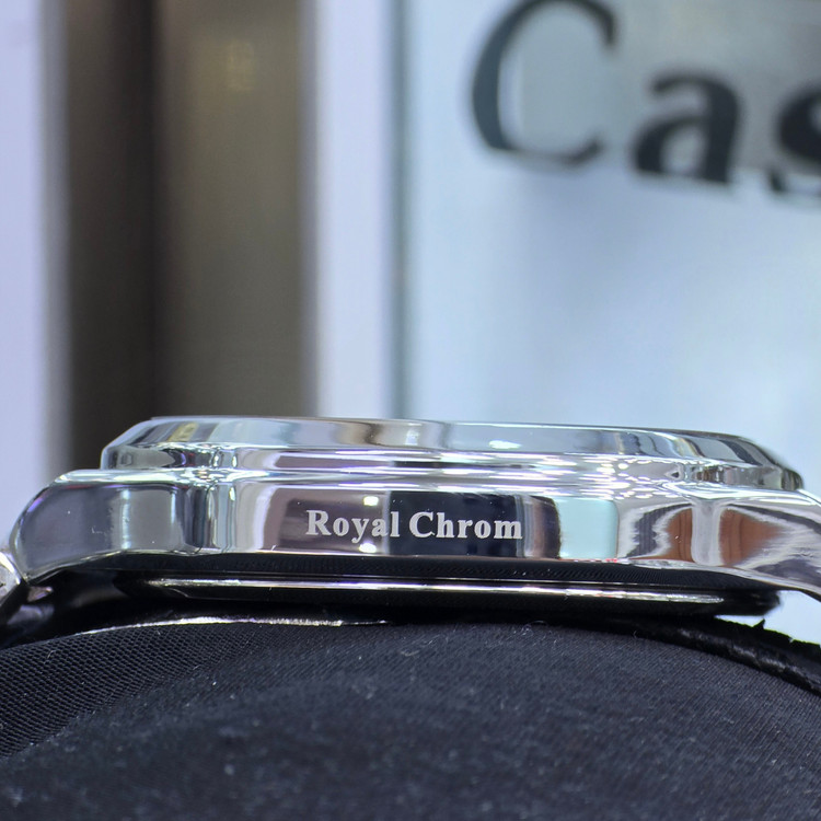 ساعت مچی مردانه رویال کروم(Royal Chrom)سبز یشمی