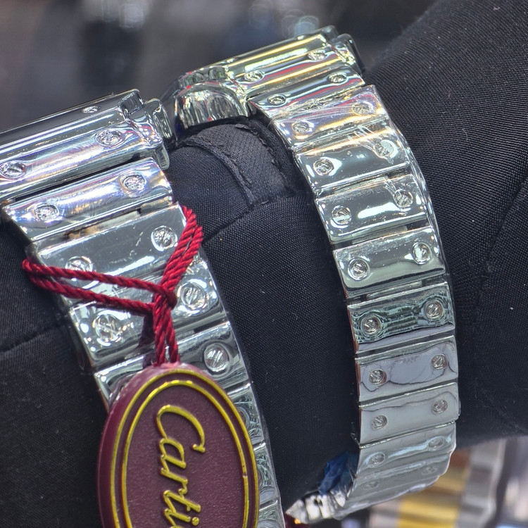 ست ساعت مچی کارتیر (Cartier) مدل سانتوس