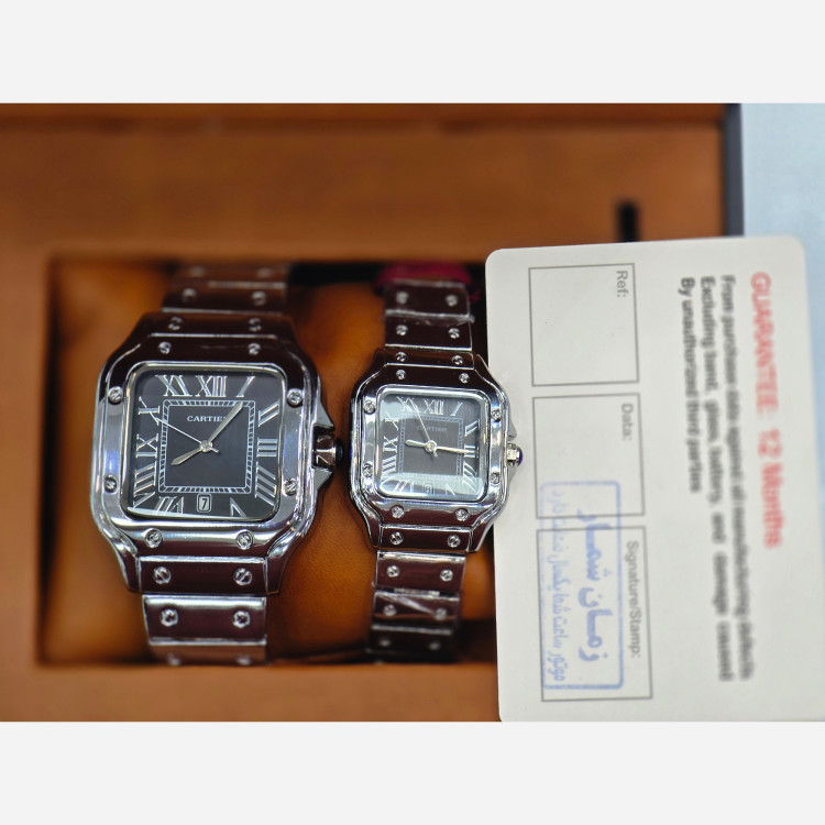 ست ساعت مچی کارتیر (Cartier) مدل سانتوس