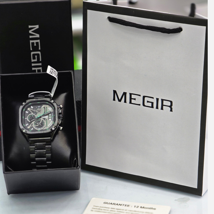 ساعت مچی مردانه MEGIR اورجینال یکسال گارانتی