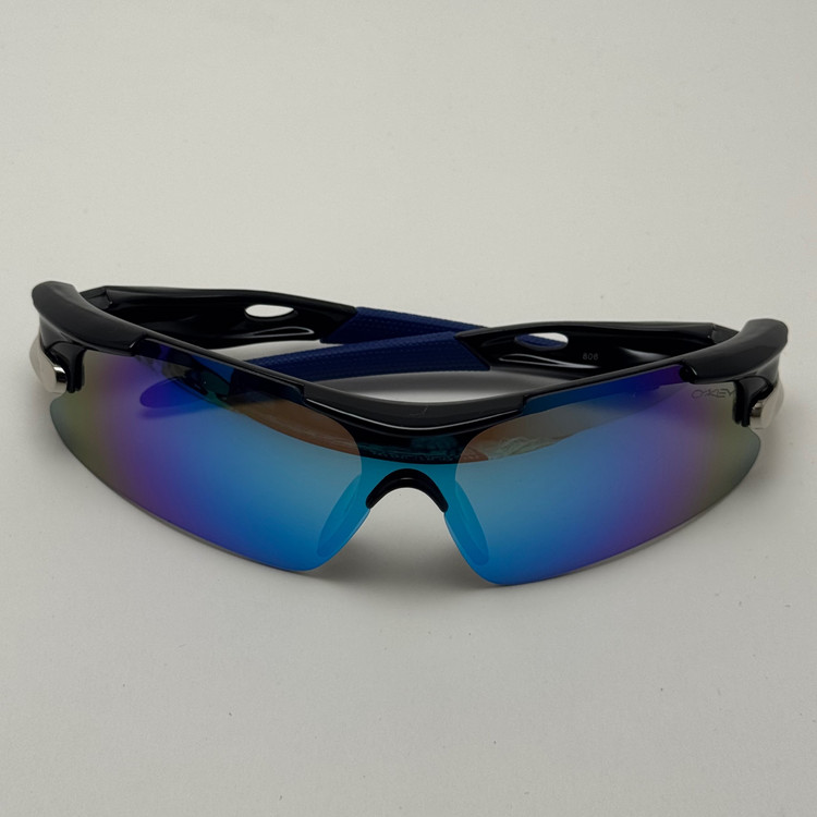 عینک آفتابی اسپرت اوکلی Oakley مدلRadar آبی کد 806
