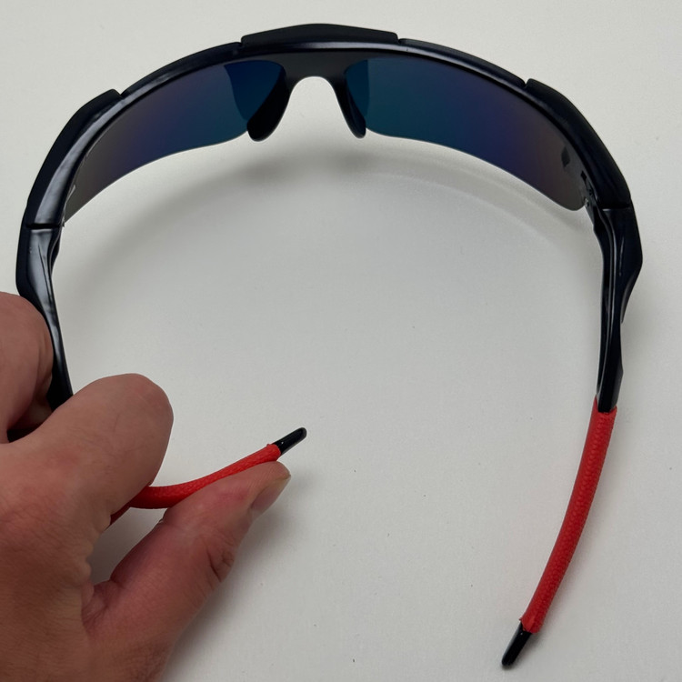 عینک آفتابی اسپرت اوکلی Oakley مدلRadar عدسی آتیشی فریم مشکی کد 806