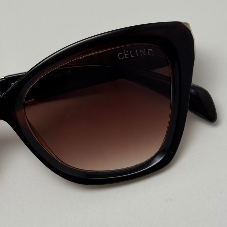 عینک آفتابی زنانه سلین CELINE قهوه ای لولا دوبل کد رفرنس 1187 - مستر کوالیتی