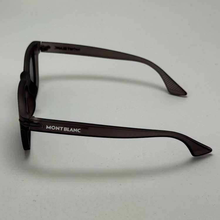 عینک آفتابی پلاریزه مون بلان MONT BLANC سبک طوسی عدسی مشکی کد MB 0302