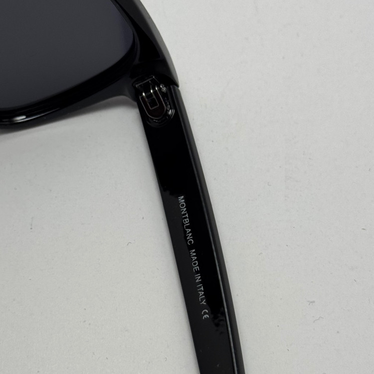 عینک آفتابی پلاریزه مون بلان MONT BLANC سبک مشکی کد MB 0302