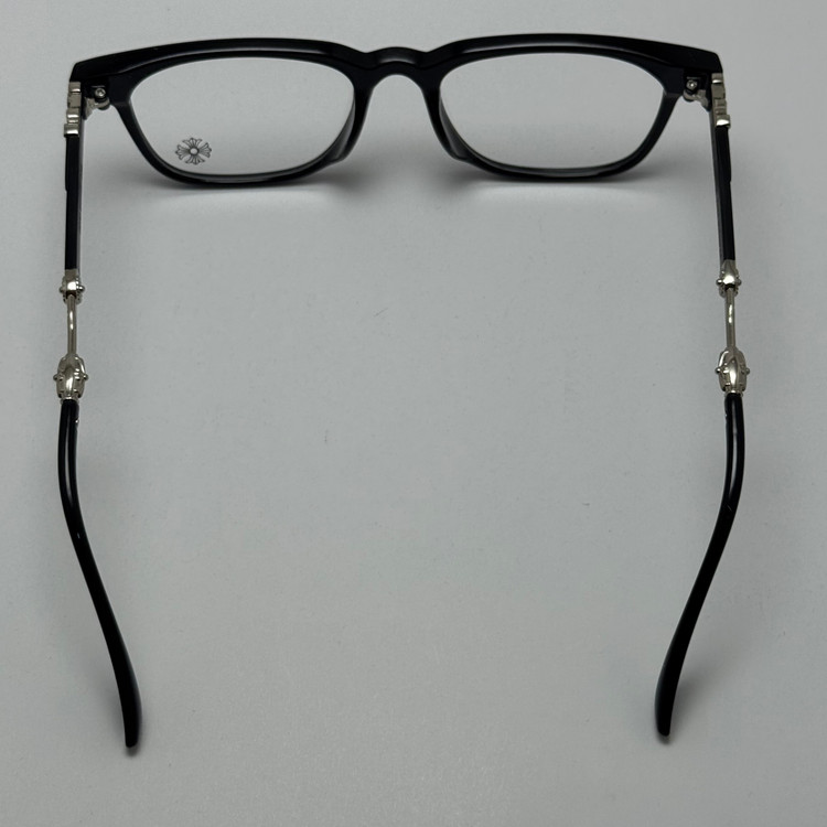 عینک بلوکات کروم هارتز مشکی نقره ای Chrome Hearts 2272 - کیفیت مستر