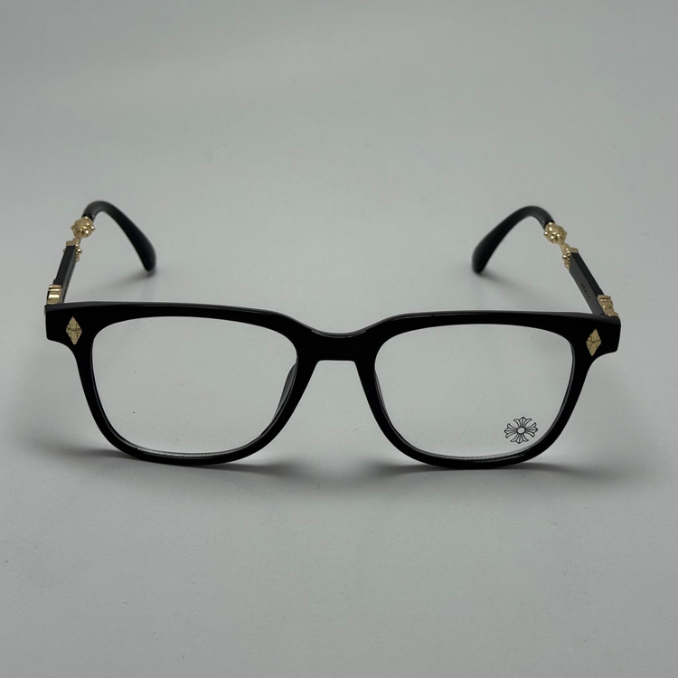 عینک بلوکات کروم هارتز مشکی طلایی Chrome Hearts 2272 - کیفیت مستر