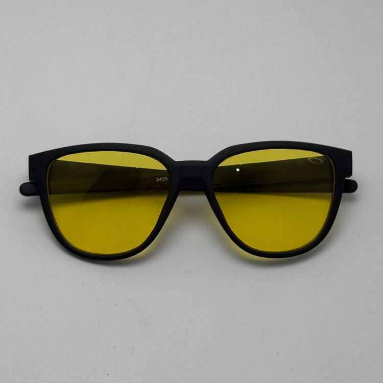 عینک آفتابی و شب اوکلی سبک OAKLEY زرد کد 2435
