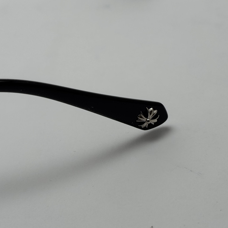 عینک بلوکات کروم هارتز مشکی نقره ای Chrome Hearts 2273 با پک کامل کروم هارتز - کیفیت مستر