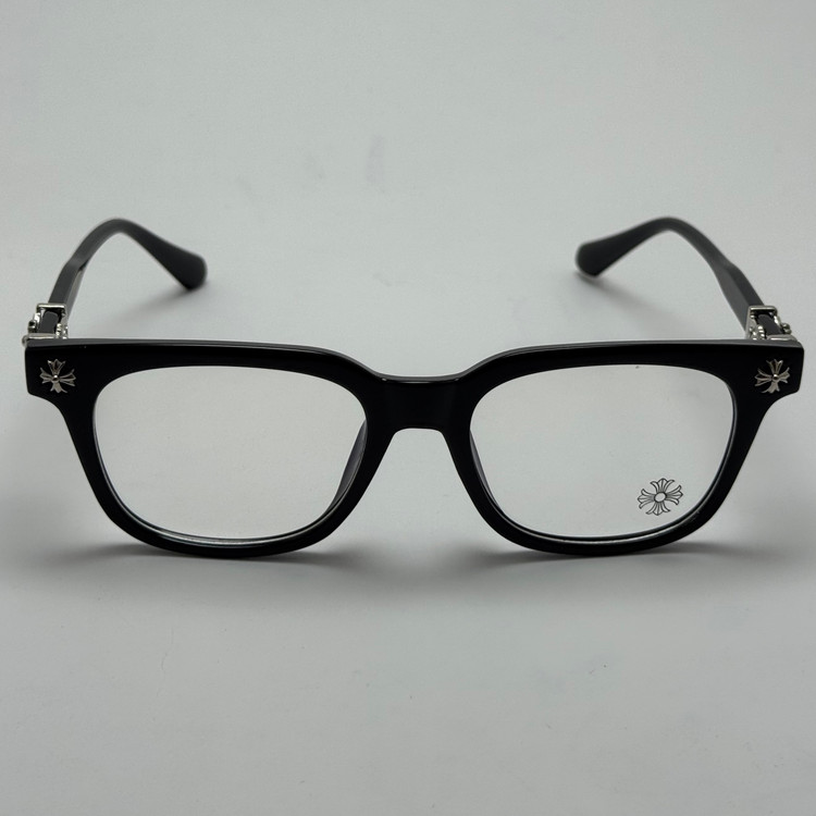 عینک بلوکات کروم هارتز مشکی نقره ای Chrome Hearts 2273 با پک کامل کروم هارتز - کیفیت مستر