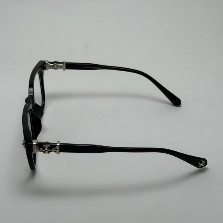 عینک بلوکات کروم هارتز مشکی نقره ای Chrome Hearts 2273 با پک کامل کروم هارتز - کیفیت مستر