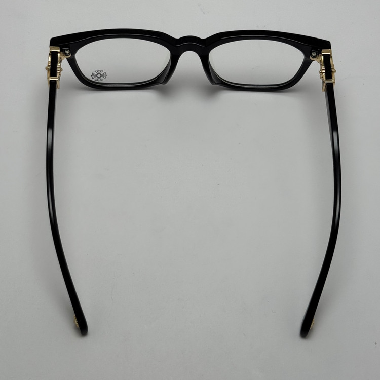 عینک بلوکات کروم هارتز مشکی طلایی Chrome Hearts 2273 با پک کامل کروم هارتز - کیفیت مستر