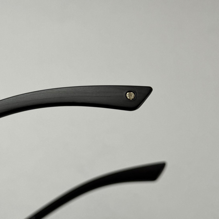 عینک آفتابی مردانه کارتیر Cartier مدل Santos تمام مشکی