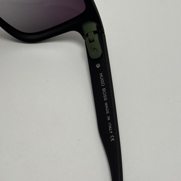 عینک آفتابی پلاریزه هوگو باس HUGO BOSS تمام مشکی کد 2205 - عینک رانندگی
