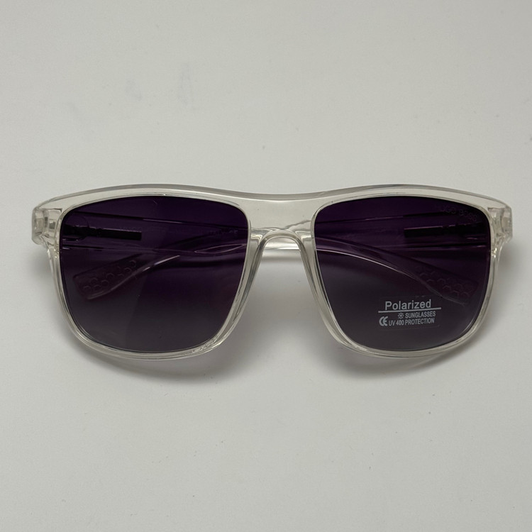 عینک آفتابی پلاریزه هوگو باس HUGO BOSS کریستالی مشکی کد 2205 - عینک رانندگی